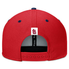 St. Louis Cardinals Fanatics Fundamental Bold Snapback Hat - Red/Navy Hats