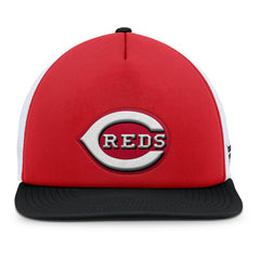 Cincinnati Reds Fanatics Fundamental Foam Front Snapback Hat - Red/Black Hats