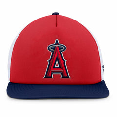 Los Angeles Angels Fanatics Fundamental Foam Front Snapback Hat - Red/White Hats