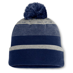 Boston Red Sox Fanatics Fundamental Gradient Cuffed Knit Hat with Pom - Navy Hats