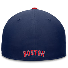 Boston Red Sox Fanatics Fundamental Tri-Script Fitted Hat - Navy Hats