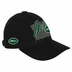 New York Jets Youth Retro Wooly Adjustable Hat - Black Hats