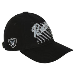 Las Vegas Raiders Youth Retro Wooly Adjustable Hat - Black Hats