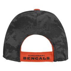 Cincinnati Bengals Youth Combine Two-Tone Adjustable Hat - Orange/Black Hats