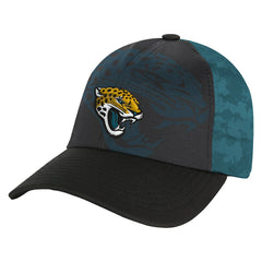 Jacksonville Jaguars Youth Combine Two-Tone Adjustable Hat - Black/Teal Hats