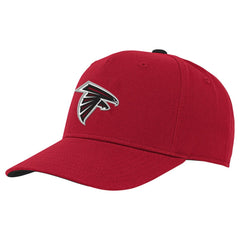 Atlanta Falcons Youth Team Pre-Curved Adjustable Hat - Red Hats