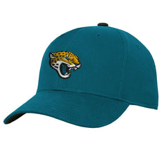Jacksonville Jaguars Youth Team Pre-Curved Adjustable Hat - Teal Hats