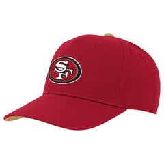 San Francisco 49ers Youth Team Pre-Curved Adjustable Hat - Scarlet Hats
