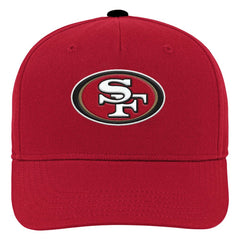 San Francisco 49ers Youth Team Pre-Curved Adjustable Hat - Scarlet Hats