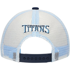 Tennessee Titans Youth Core Lockup Trucker Adjustable Hat - Navy Hats