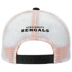 Cincinnati Bengals Youth Core Lockup Trucker Adjustable Hat - Black Hats
