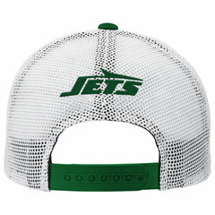 New York Jets Youth Core Lockup Trucker Adjustable Hat - Green Hats