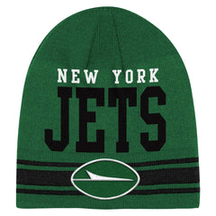 New York Jets Youth Retro Knit Beanie - Green