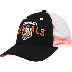 Cincinnati Bengals Preschool Core Lockup Trucker Adjustable hat - Black Hats