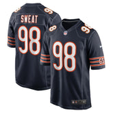 Montez Sweat Chicago Bears Game Jersey - Navy Jerseys