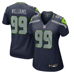 Leonard Williams Seattle Seahawks Women's Team Game Jersey - College College Navy Jerseys