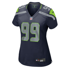 Leonard Williams Seattle Seahawks Women's Team Game Jersey - College College Navy Jerseys