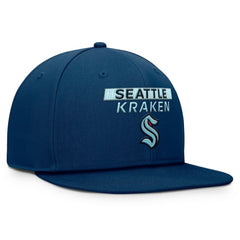 Seattle Kraken Fanatics Authentic Pro Prime Snapback Hat - Deep Sea Blue | US 200897498