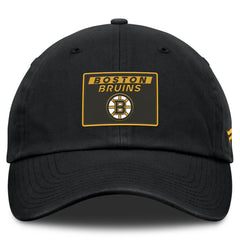 Boston Bruins Fanatics Authentic Pro Prime Adjustable Hat - Black | US 200897512
