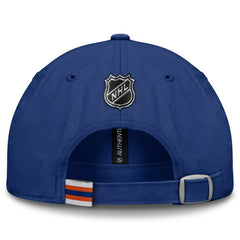 Edmonton Oilers Fanatics Authentic Pro Prime Adjustable Hat - Royal | US 200897515