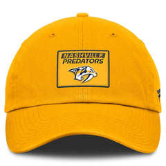 Nashville Predators Fanatics Authentic Pro Prime Adjustable Hat - Gold | US 200897527