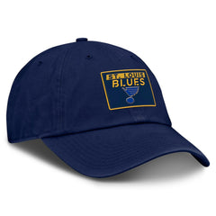 St. Louis Blues Fanatics Authentic Pro Prime Adjustable Hat - Navy | US 200897530