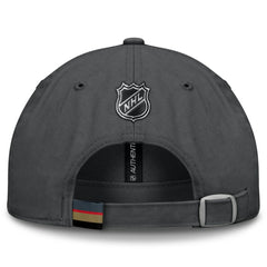 Vegas Golden Knights Fanatics Authentic Pro Prime Adjustable Hat - Gray | US 200897534
