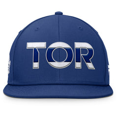 Toronto Maple Leafs Fanatics Authentic Pro Rink Snapback Hat - Blue | US 200897680
