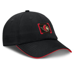 Ottawa Senators Fanatics Authentic Pro Ripstop Adjustable Hat - Black/Red | US 200897709