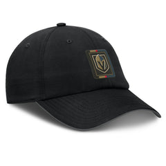 Vegas Golden Knights Fanatics Authentic Pro Ripstop Adjustable Hat - Gray/Black | US 200897716