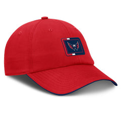 Washington Capitals Fanatics Authentic Pro Ripstop Adjustable Hat - Red/Navy | US 200897717