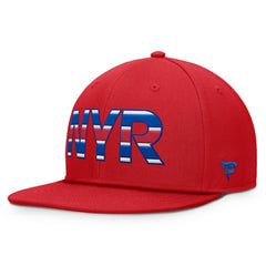 New York Rangers Fanatics Authentic Pro Team Rink Snapback Hat - Red | US 200897729