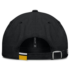 Pittsburgh Penguins Fanatics Women's Authentic Pro Rink Adjustable Hat - Black | US 200897961
