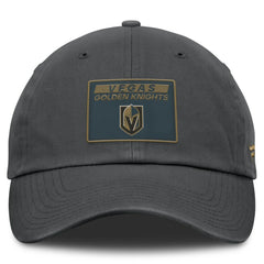 Vegas Golden Knights Fanatics Women's Authentic Pro Rink Adjustable Hat - Gray | US 200897964