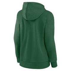 New York Jets Women's Victory Script Pullover Hoodie - Green Hoodies