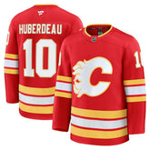 Jonathan Huberdeau Calgary Flames Fanatics Home Premium Jersey - Red | US 200899029