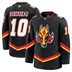 Jonathan Huberdeau Calgary Flames Fanatics Alternate Premium Jersey - Black | US 200899034