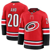 Sebastian Aho Carolina Hurricanes Fanatics Alternate Premium Jersey - Red | US 200899037
