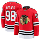 Connor Bedard Chicago Blackhawks Fanatics Home Premium Jersey - Red | US 200899062