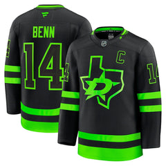 Jamie Benn Dallas Stars Fanatics Alternate Premium Jersey - Black | US 200899073
