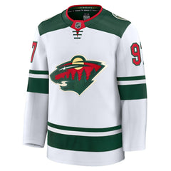 Kirill Kaprizov Minnesota Wild Fanatics Away Premium Jersey - White | US 200899092