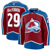 Nathan MacKinnon Colorado Avalanche Fanatics Home Premium Jersey - Burgundy | US 200899106
