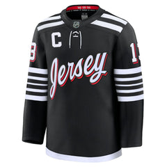 Nico Hischier New Jersey Devils Fanatics Alternate Premium Jersey - Black | US 200899118