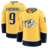 Filip Forsberg Nashville Predators Fanatics Home Premium Jersey - Gold | US 200899139