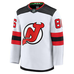 Jack Hughes New Jersey Devils Fanatics Away Premium Jersey - White | US 200899142