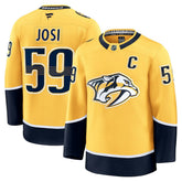 Roman Josi Nashville Predators Fanatics Home Premium Jersey - Yellow | US 200899143