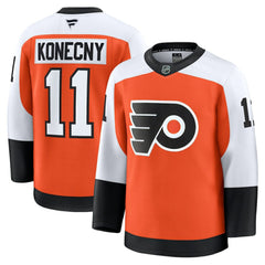 Travis Konecny Philadelphia Flyers Fanatics Home Premium Jersey - Burnt Orange | US 200899166
