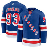 Mika Zibanejad New York Rangers Fanatics Home Premium Jersey - Blue | US 200899172