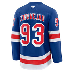 Mika Zibanejad New York Rangers Fanatics Home Premium Jersey - Blue | US 200899172