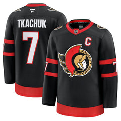 Brady Tkachuk Ottawa Senators Fanatics Home Premium Jersey - Black | US 200899177